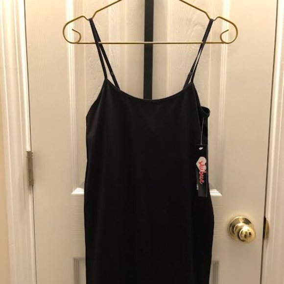 Shibue Cami Dress Non-Slip Black Large - Picture 1 of 5